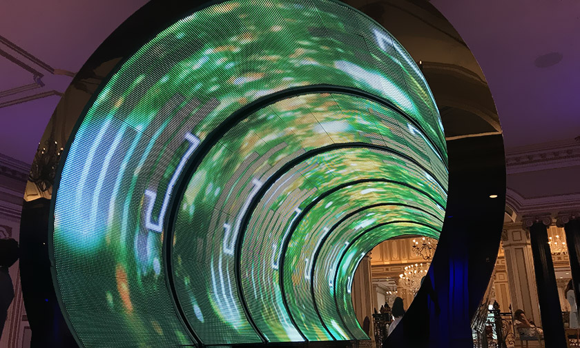 時(shí)光隧道制作效果圖