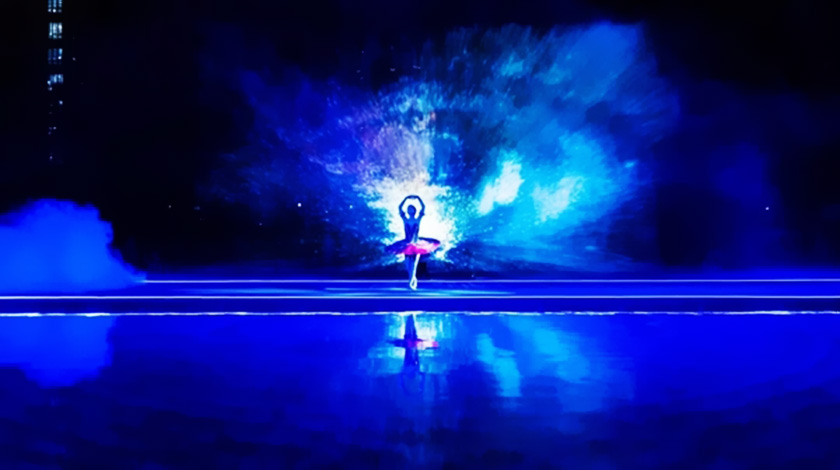 全息舞臺(tái)上的表演效果 全息舞臺(tái)上的表演效果