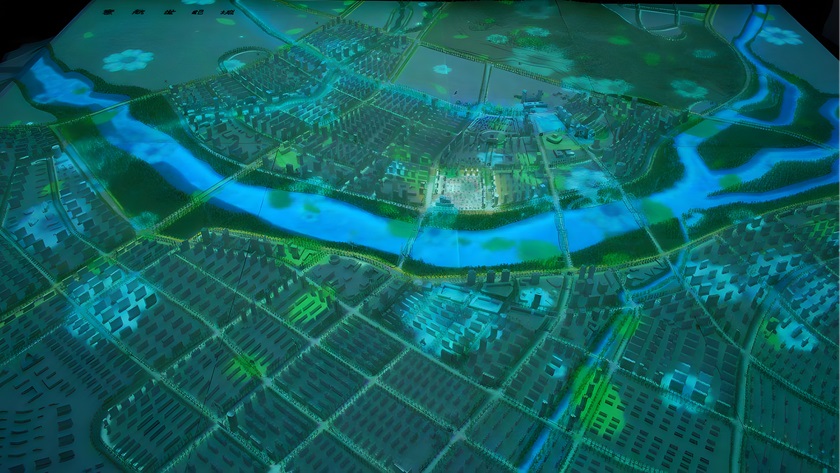 數(shù)字沙盤(pán)模型 數(shù)字沙盤(pán)模型展示