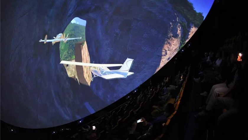 內(nèi)投球幕系統(tǒng) 內(nèi)投球幕系統(tǒng)效果圖