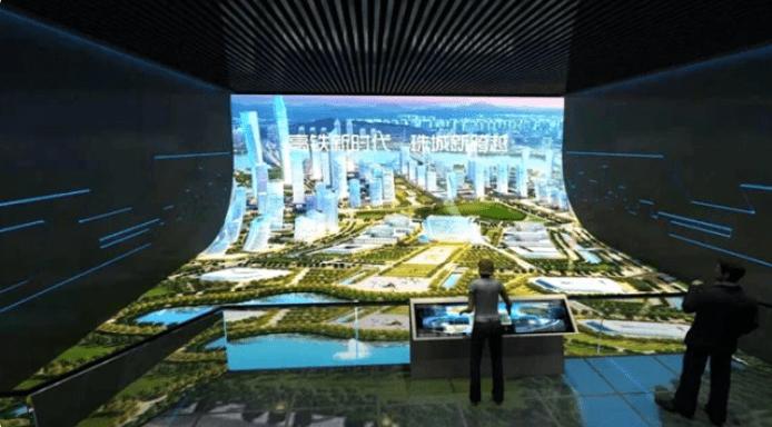 三維數(shù)字沙盤效果展示