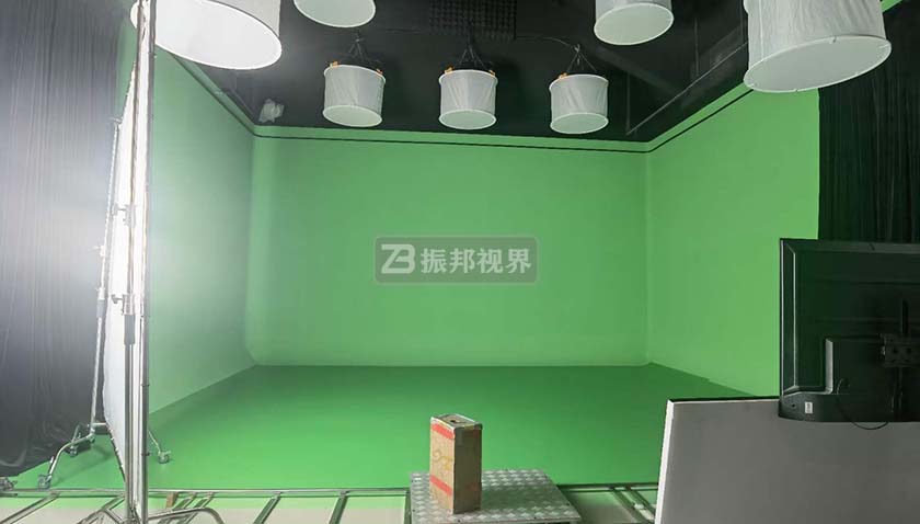 虛擬主持人 虛擬主持人真人拍攝場景