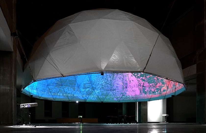 內(nèi)投球幕 內(nèi)投球幕布置效果展示