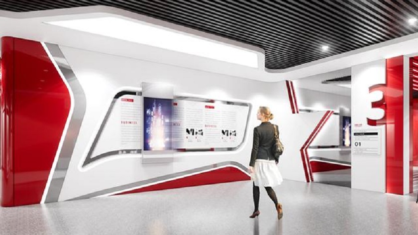 黨建主題展廳設(shè)計(jì) 紅色黨建主題展廳設(shè)計(jì)效果圖