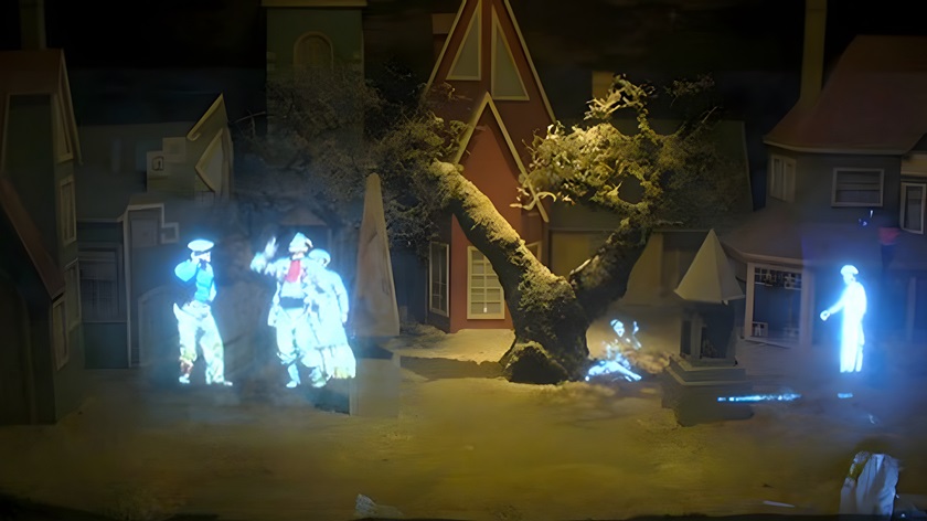 幻影成像再現(xiàn)歷史場景