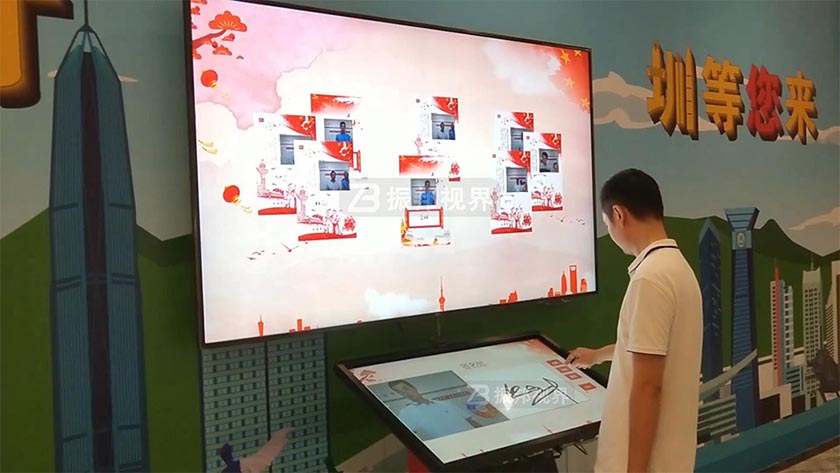 電子簽名拍照系統(tǒng)雙屏聯(lián)動(dòng)形式