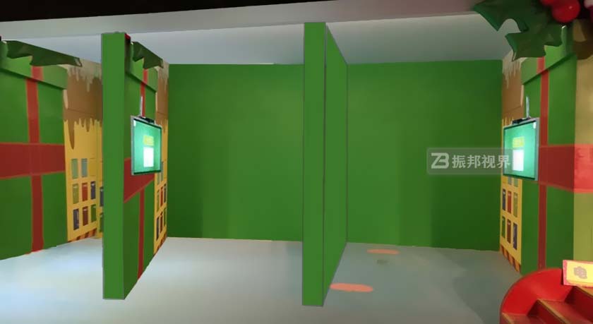 文旅體驗(yàn)館中的互動拍照區(qū)域