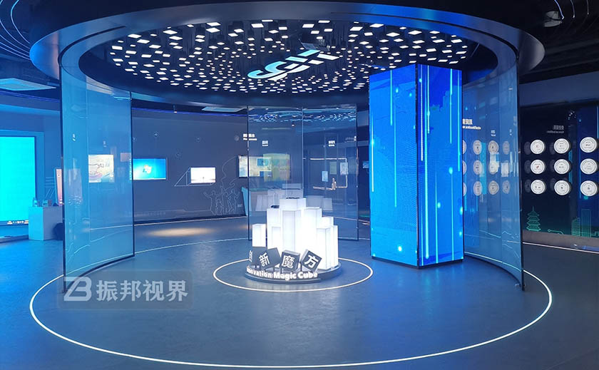 互動多媒體設(shè)計 科技展廳中的互動多媒體設(shè)計效果圖