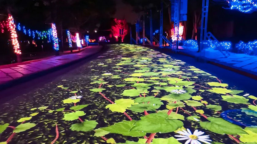 文旅夜游地面投影 文旅夜游地面投影效果展示