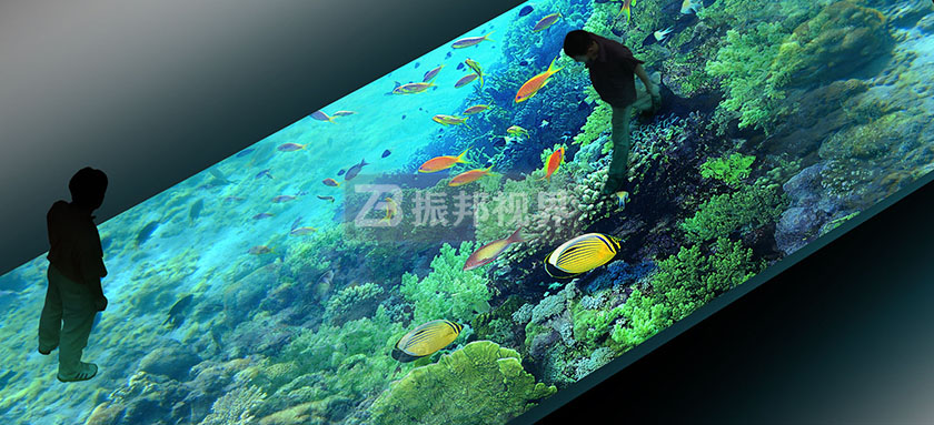 池塘地面互動投影游戲 池塘地面互動投影游戲