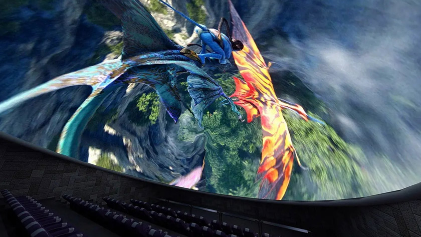 球幕飛行影院 球幕飛行影院展示效果