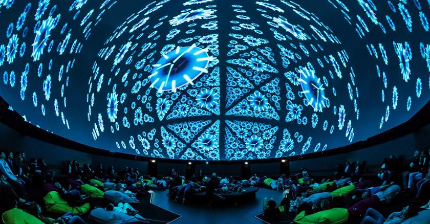 球幕投影效果圖 球幕投影效果圖