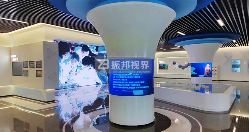 展廳流光柱展項 展廳流光柱展項