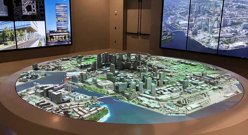 多媒體沙盤互動(dòng)系統(tǒng)