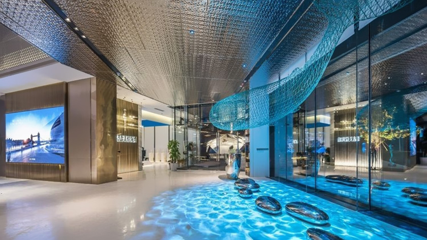 海洋主題展廳投影效果 海洋主題展廳投影效果