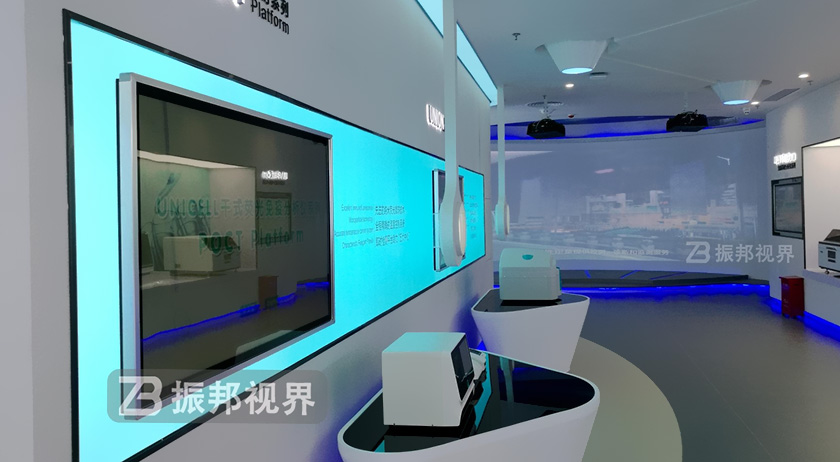 企業(yè)科技館中的多媒體互動裝置 企業(yè)科技館中的多媒體互動裝置