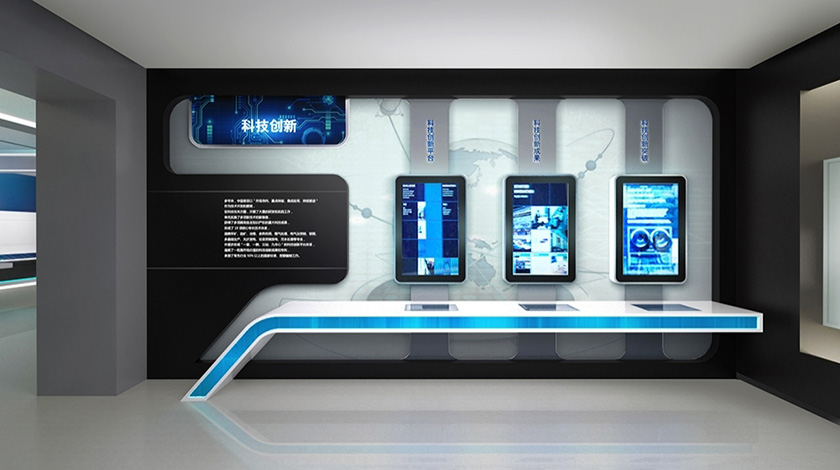 數(shù)字化展廳中的觸摸屏 數(shù)字化展廳中的觸摸屏
