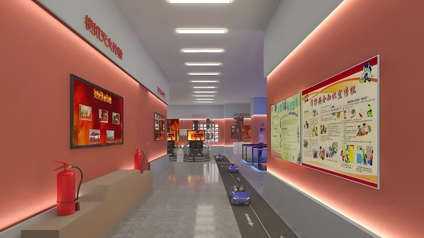 消防安全科普館多媒體互動(dòng)裝置