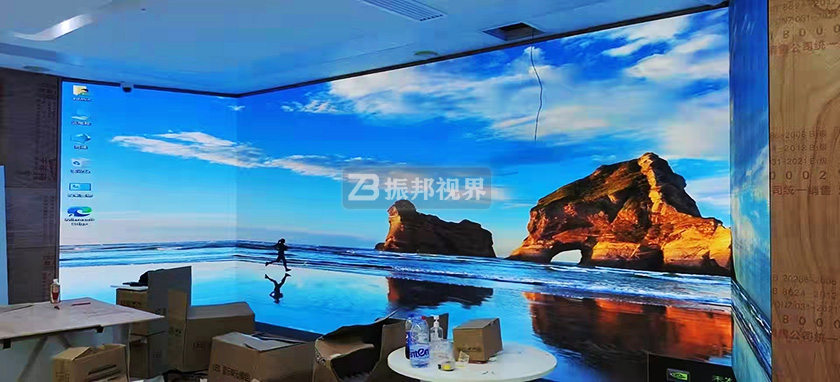 四折幕投影 四折幕投影