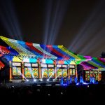 建筑投影秀讓文旅樓宇煥新顏，斑斕色彩如何助力城市夜游？