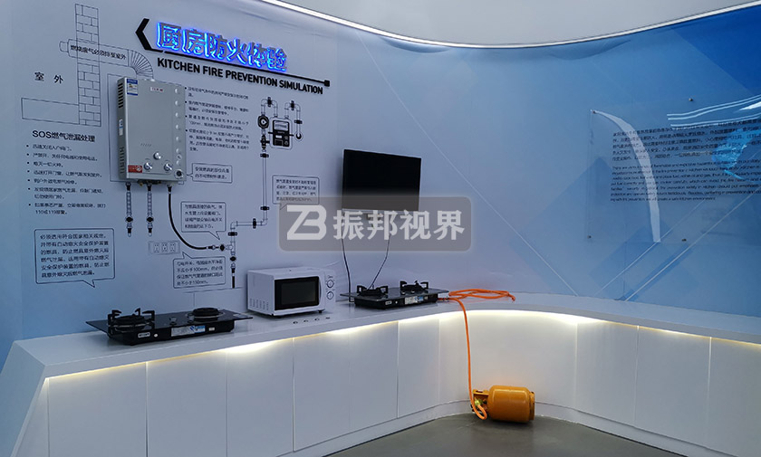 廚房防火體驗場景 廚房防火體驗場景