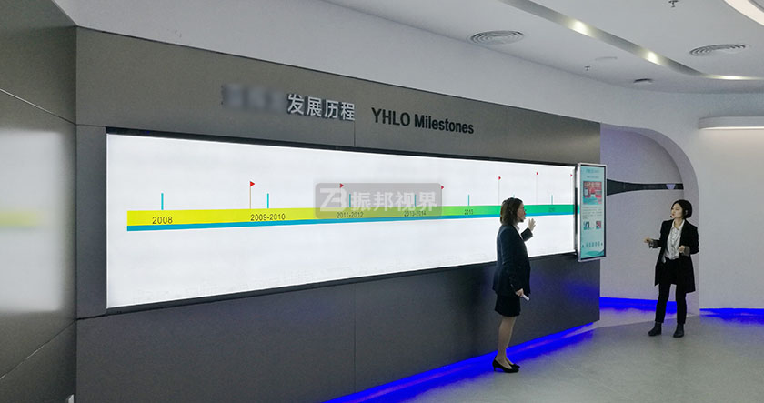 企業(yè)展廳互動(dòng)滑軌屏 企業(yè)展廳互動(dòng)滑軌屏