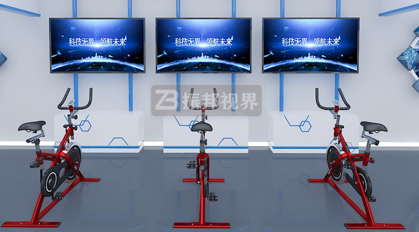 科技館中的AR互動(dòng)單車 科技館中的AR互動(dòng)單車