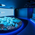 現(xiàn)代展廳3d全息投影沙盤