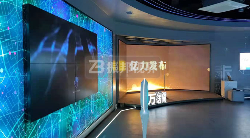 科技企業(yè)展廳中多媒體交互設計
