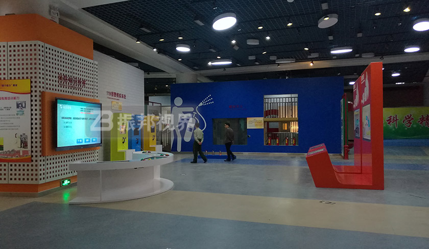 消防安全體驗館大廳效果圖 消防安全體驗館大廳效果圖