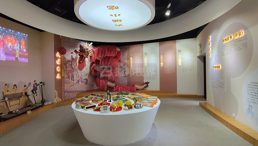 非遺展廳設(shè)計效果圖