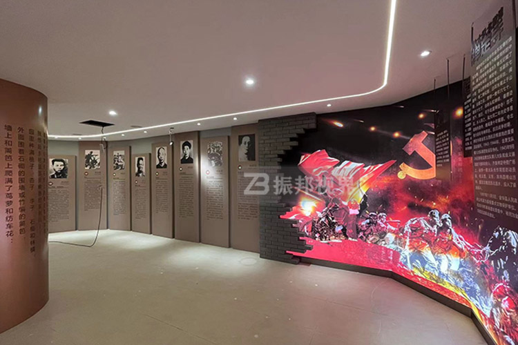 紀(jì)念館半景畫