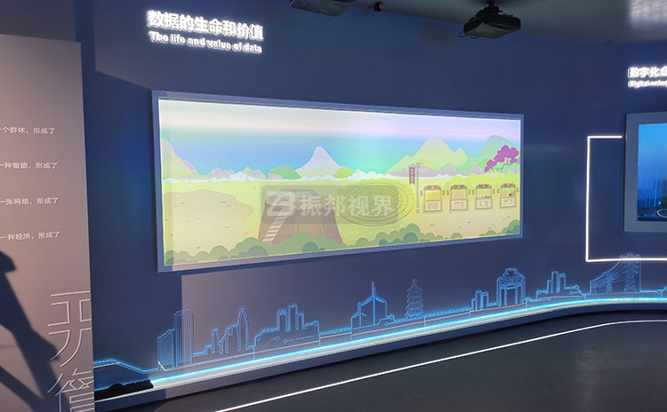 科技展廳拼接大屏展項