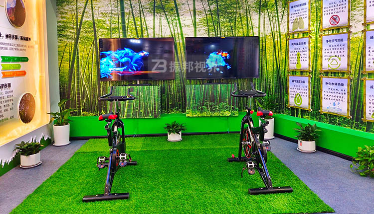 科普教育館互動(dòng)騎行單車