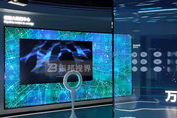 科技館手勢(shì)識(shí)別互動(dòng)裝置