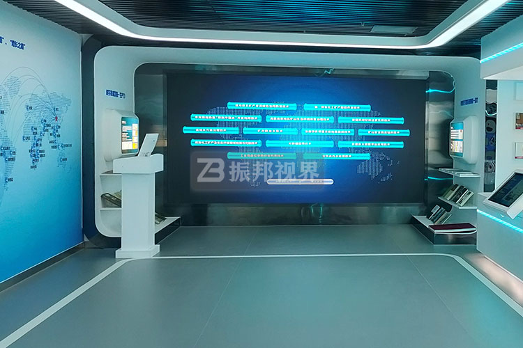 企業(yè)展廳LED互動顯示屏