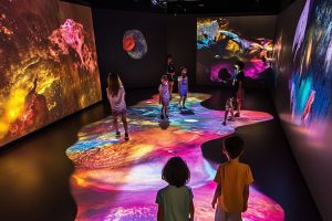 科技賦能展廳新體驗(yàn)！數(shù)字化互動(dòng)魔法墻打造沉浸式空間解決方案！