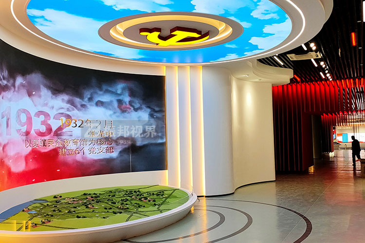 民俗博物館數字沙盤