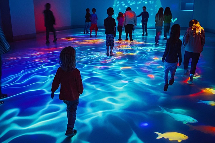 地面互動(dòng)沉浸式空間