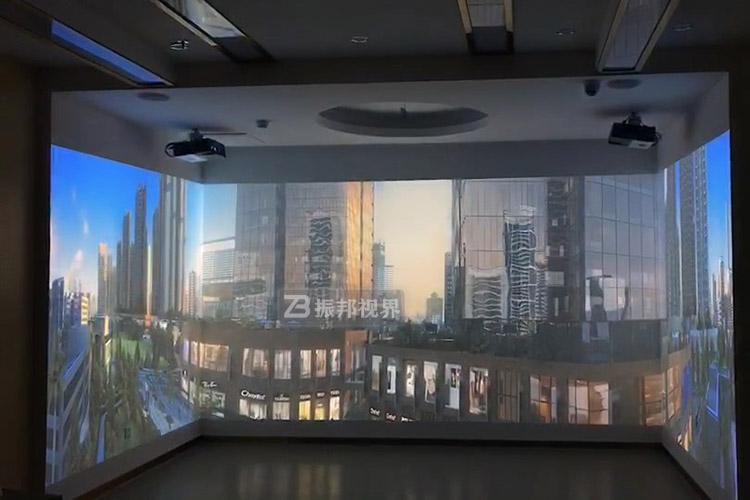 紅色教育展廳光影互動墻