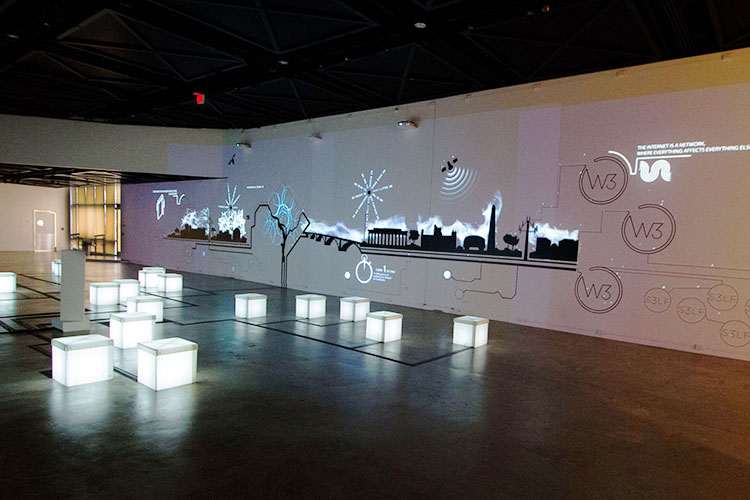 霍格沃茲投影墻