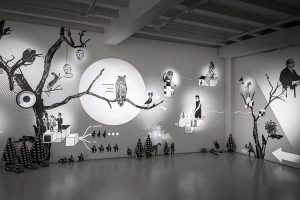 聯(lián)動動態(tài)光影與感應技術，打造魔術般創(chuàng)意的展廳藝術裝置墻！