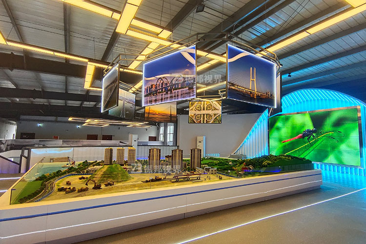 展館互動(dòng)多媒體數(shù)字沙盤