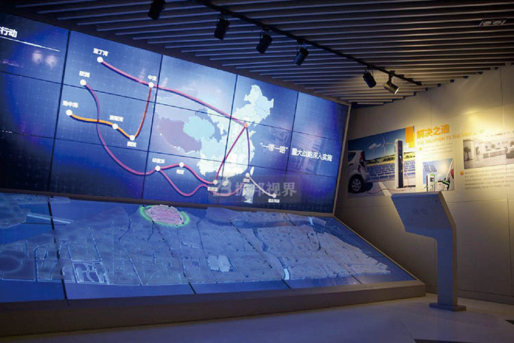 折幕數(shù)字沙盤