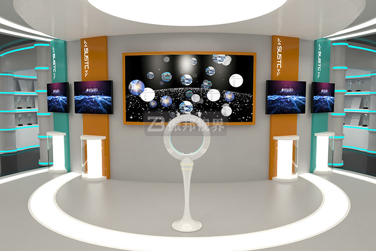 公司產(chǎn)品展示廳手勢識別圈